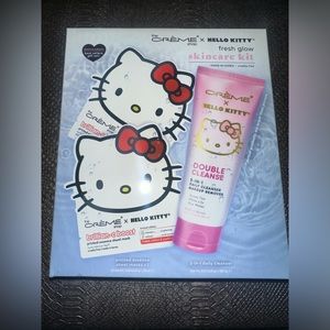The crème shop hello kitty cleanser and face mask set! Brand new!